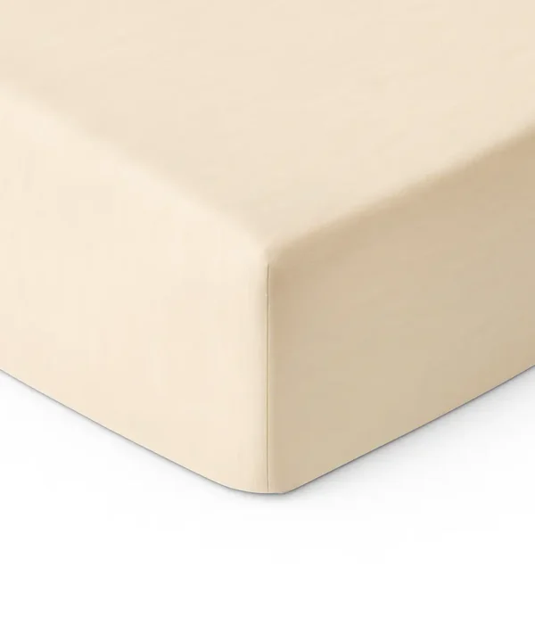 Gelsva medvilninė paklodė su guma - 90x200, 140x200, 160x200, 180x200, 200x220 Gelsva 100% medvilnės paklodė su guma, įvairių dydžių