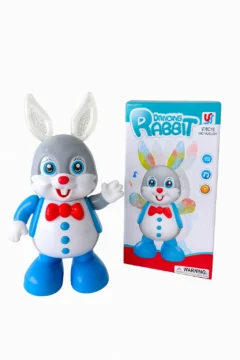 Šokantis zuikis - interaktyvus muzikinis žaislas su šviesomis ir judesiu vaikams.