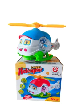 Muzikinis žaislinis sraigtasparnis su šviesomis ir garsais.