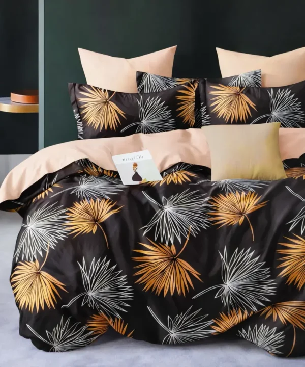 Patalynės komplektas 200x220 medvilnės tamsiai pilkos spalvos