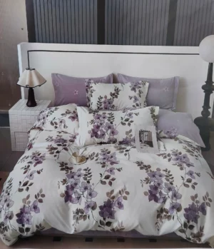 Patalynės komplektas 160x200 medvilnės baltos spalvos